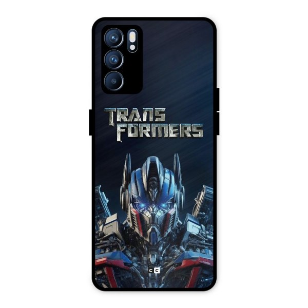 Prime Leader Metal Back Case for Oppo Reno6 5G