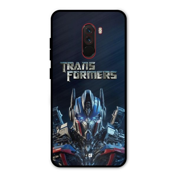 Prime Leader Metal Back Case for Poco F1