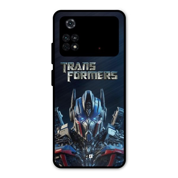 Prime Leader Metal Back Case for Poco M4 Pro 4G