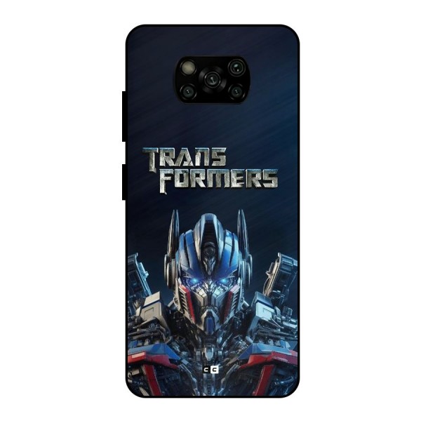 Prime Leader Metal Back Case for Poco X3