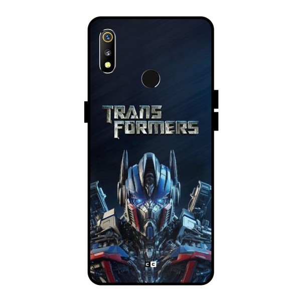 Prime Leader Metal Back Case for Realme 3i