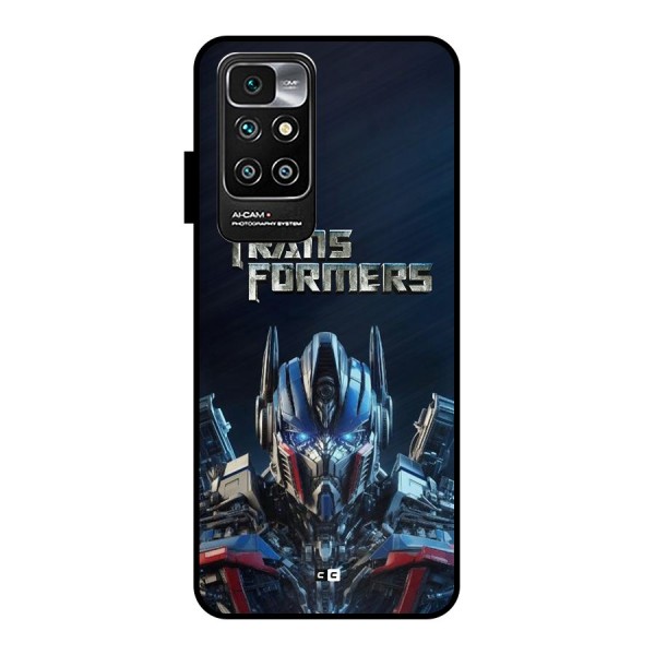 Prime Leader Metal Back Case for Redmi 10 Prime