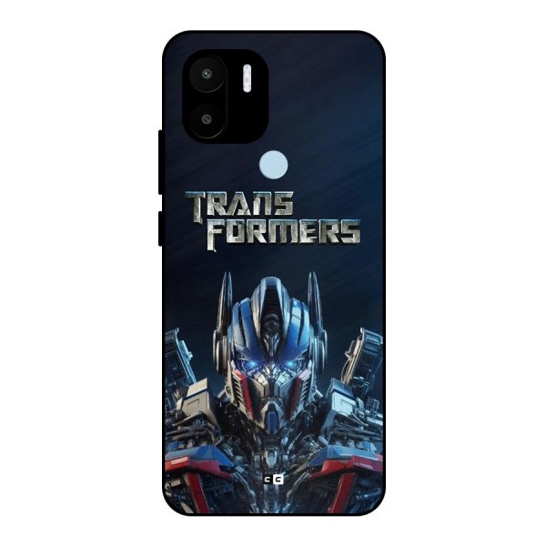 Prime Leader Metal Back Case for Redmi A1 Plus