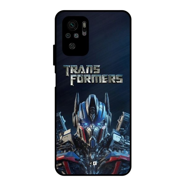 Prime Leader Metal Back Case for Redmi Note 10