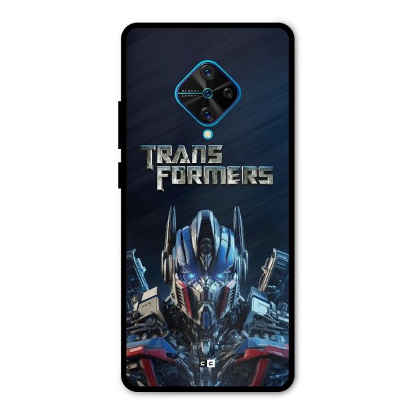 Prime Leader Metal Back Case for Vivo S1 Pro