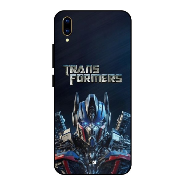 Prime Leader Metal Back Case for Vivo V11 Pro