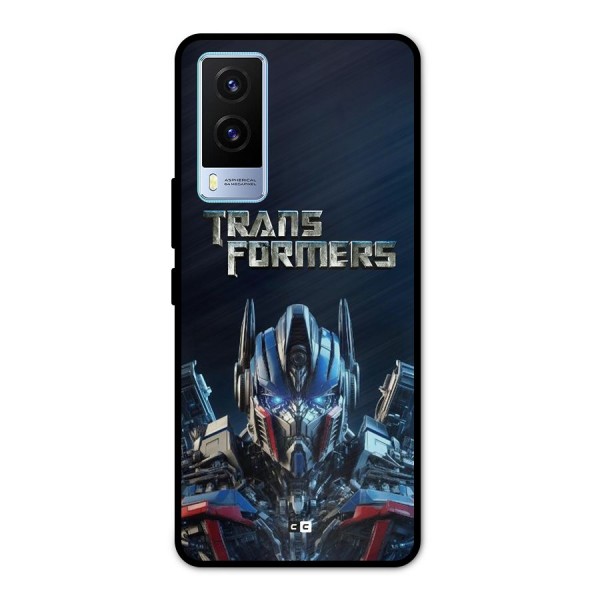 Prime Leader Metal Back Case for Vivo V21e 5G