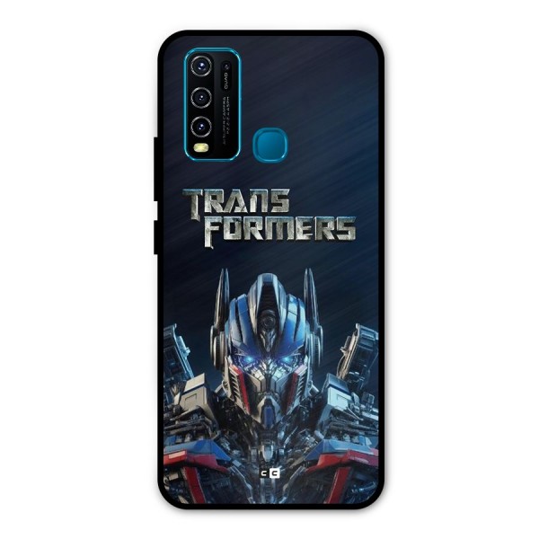 Prime Leader Metal Back Case for Vivo Y30