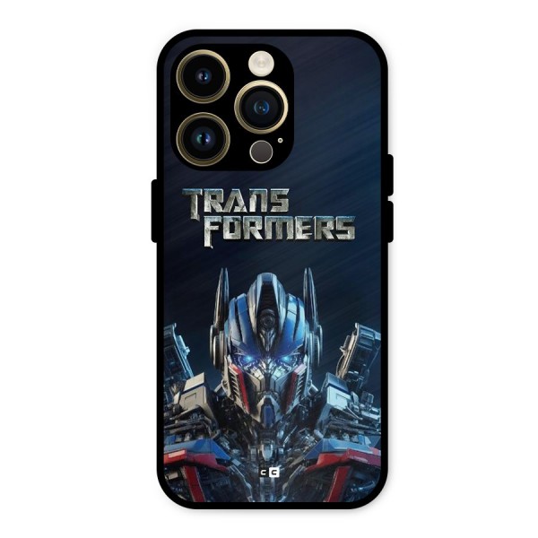 Prime Leader Metal Back Case for iPhone 14 Pro