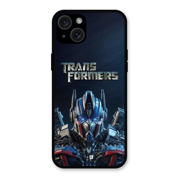 Prime Leader Metal Back Case for iPhone 15 Plus