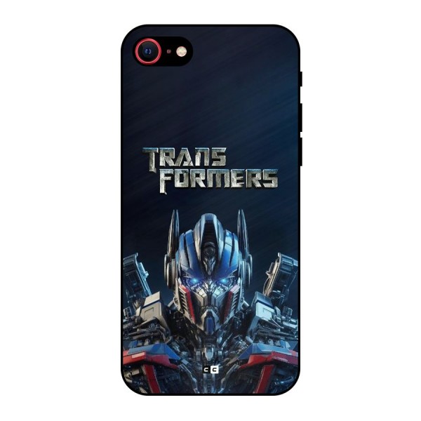 Prime Leader Metal Back Case for iPhone 8