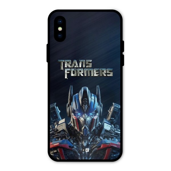 Prime Leader Metal Back Case for iPhone X