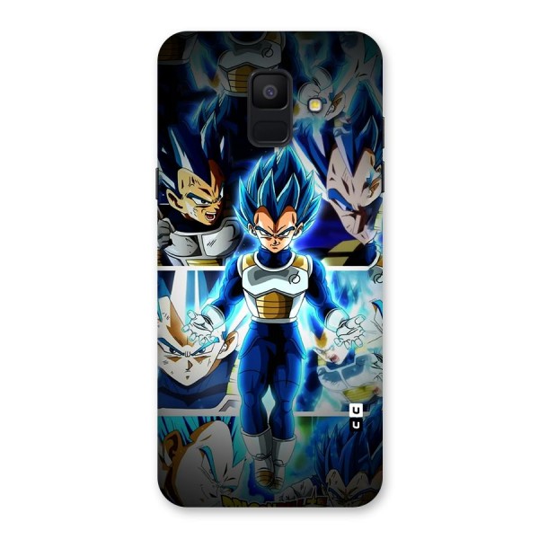 Prince Vegeta Back Case for Galaxy A6 (2018)