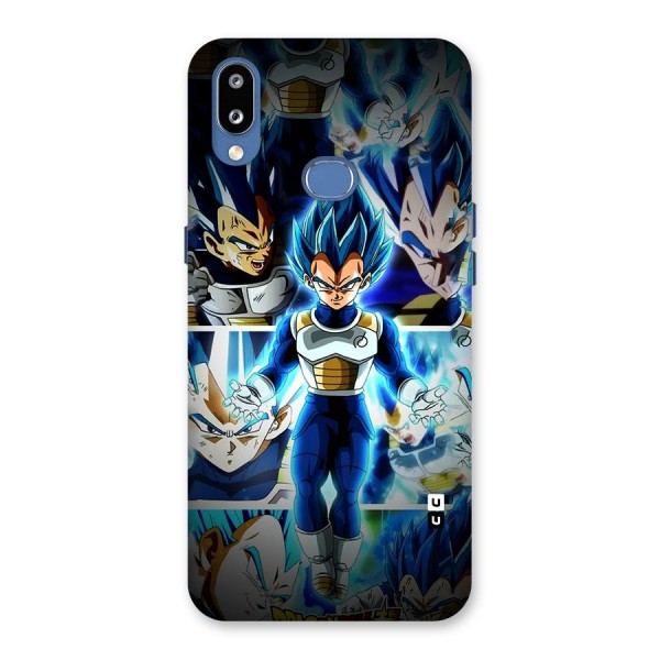 Prince Vegeta Back Case for Galaxy M01s