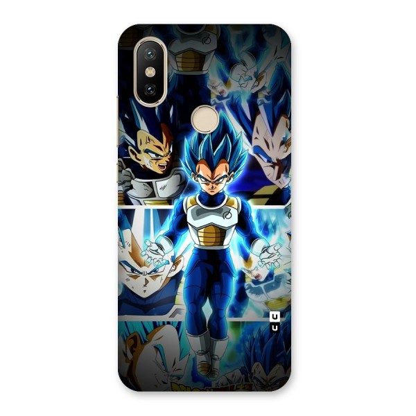 Prince Vegeta Back Case for Mi A2