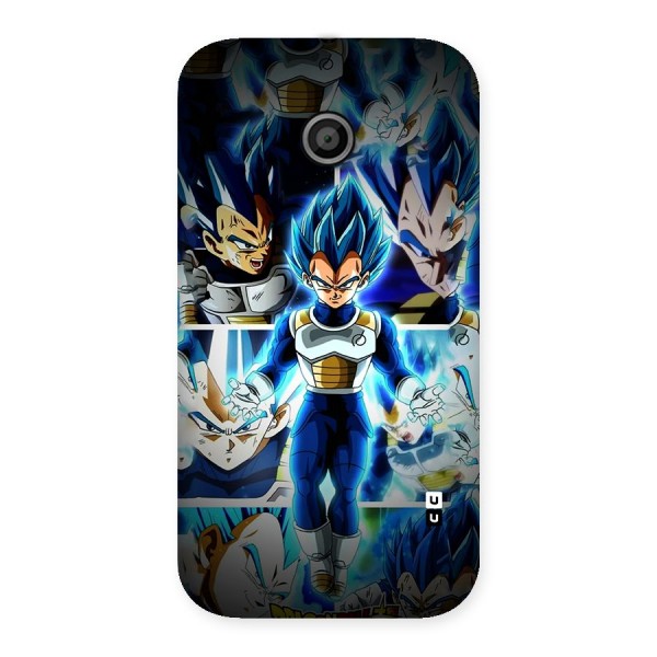 Prince Vegeta Back Case for Moto E