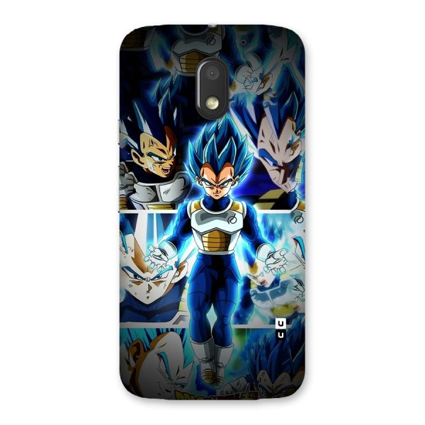 Prince Vegeta Back Case for Moto E3 Power