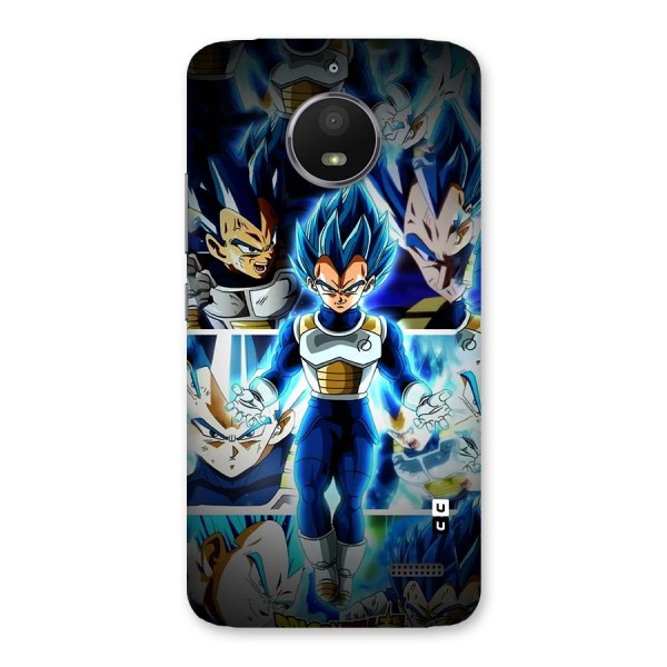 Prince Vegeta Back Case for Moto E4