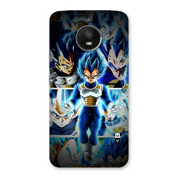 Prince Vegeta Back Case for Moto E4 Plus