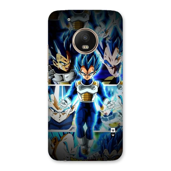 Prince Vegeta Back Case for Moto G5 Plus