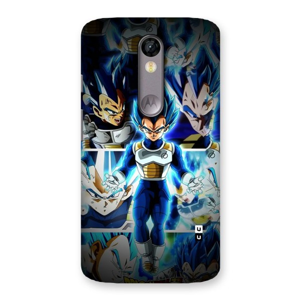 Prince Vegeta Back Case for Moto X Force