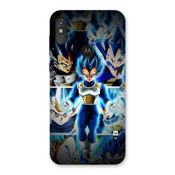 Prince Vegeta Back Case for Motorola One Power