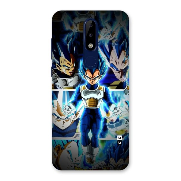 Prince Vegeta Back Case for Nokia 5.1 Plus