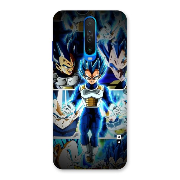 Prince Vegeta Back Case for Poco X2