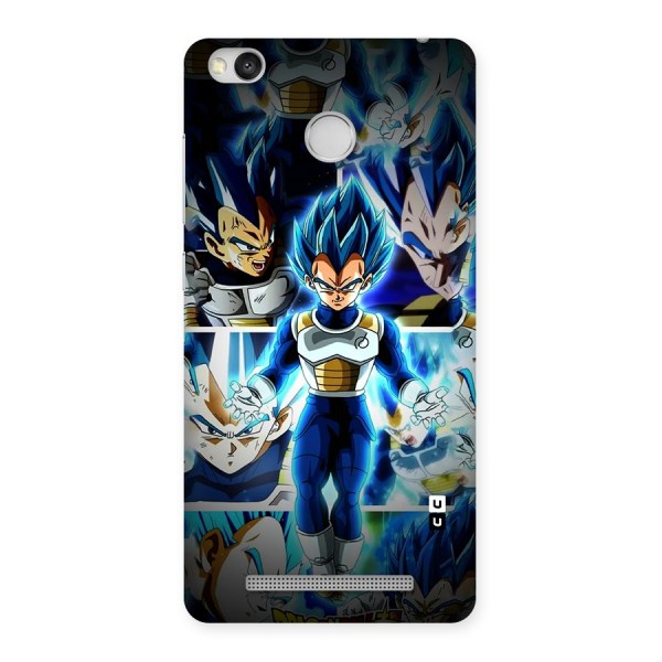 Prince Vegeta Back Case for Redmi 3S Prime