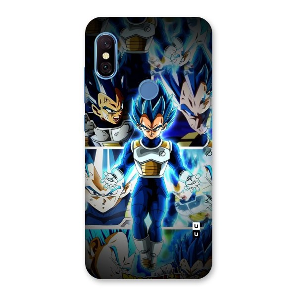 Prince Vegeta Back Case for Redmi Note 6 Pro