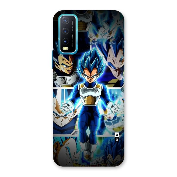 Prince Vegeta Back Case for Vivo Y12s