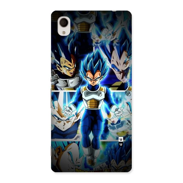 Prince Vegeta Back Case for Xperia M4