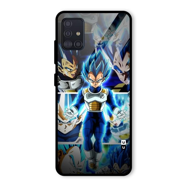 Prince Vegeta Glass Back Case for Galaxy A51