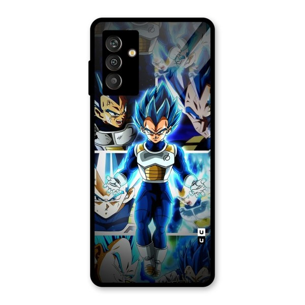 Prince Vegeta Glass Back Case for Galaxy M13