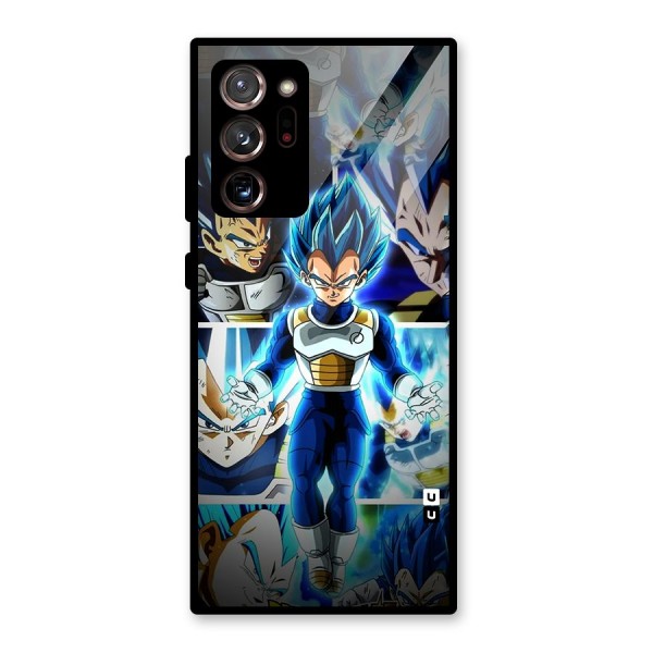 Prince Vegeta Glass Back Case for Galaxy Note 20 Ultra