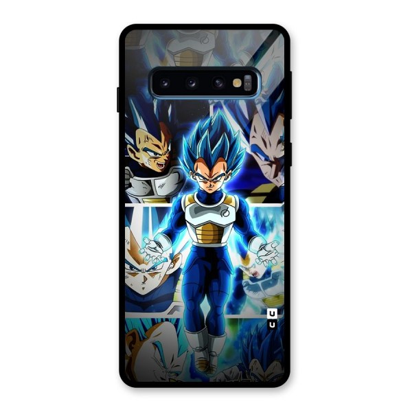 Prince Vegeta Glass Back Case for Galaxy S10