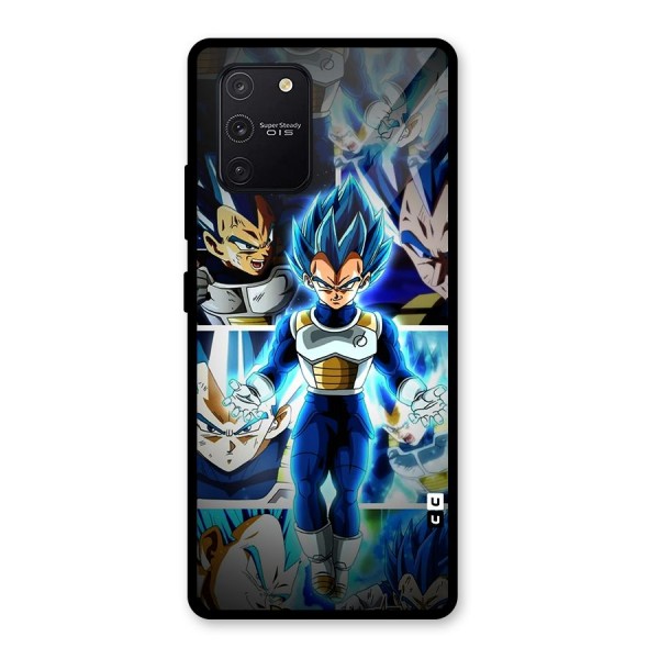 Prince Vegeta Glass Back Case for Galaxy S10 Lite