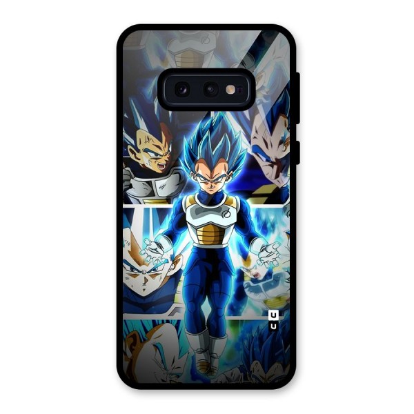 Prince Vegeta Glass Back Case for Galaxy S10e