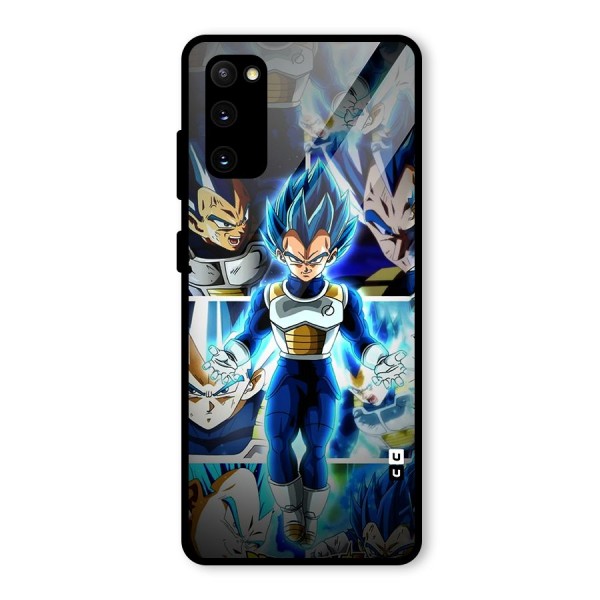 Prince Vegeta Glass Back Case for Galaxy S20 FE 5G