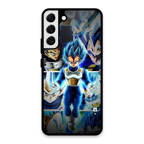 Prince Vegeta Glass Back Case for Galaxy S22 Plus 5G