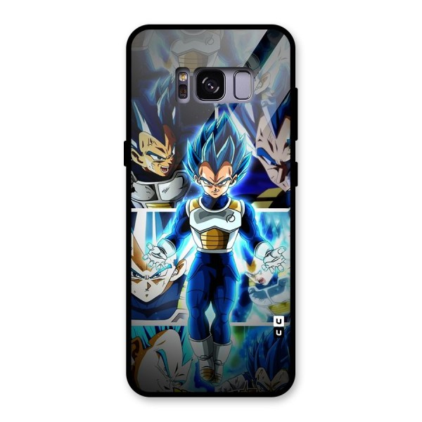 Prince Vegeta Glass Back Case for Galaxy S8