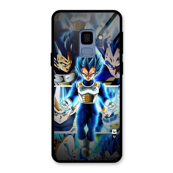 Prince Vegeta Glass Back Case for Galaxy S9