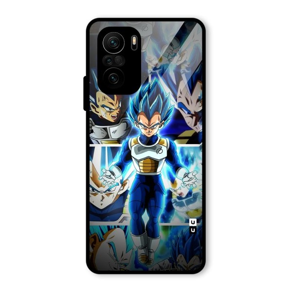 Prince Vegeta Glass Back Case for Mi 11x