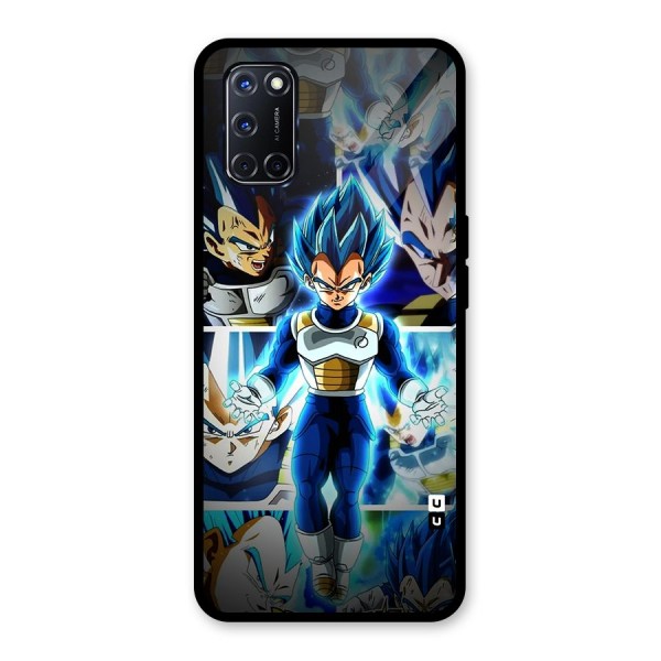 Prince Vegeta Glass Back Case for Oppo A52