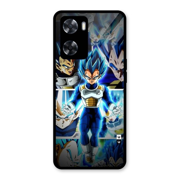 Prince Vegeta Glass Back Case for Oppo A57 2022