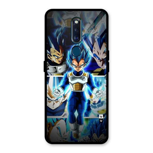 Prince Vegeta Glass Back Case for Oppo F11 Pro