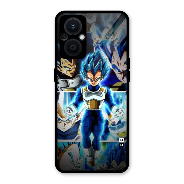 Prince Vegeta Glass Back Case for Oppo F21s Pro 5G