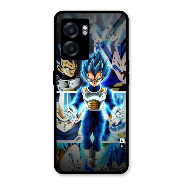 Prince Vegeta Glass Back Case for Oppo K10 (5G)