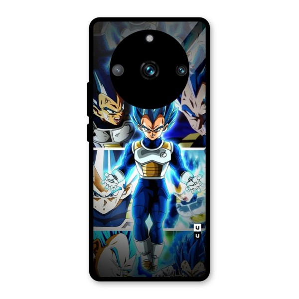 Prince Vegeta Glass Back Case for Realme 11 Pro