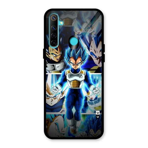 Prince Vegeta Glass Back Case for Realme 5